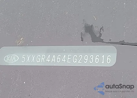 2014 Kia Optima Sx Turbo из США, поврежденный, VIN 5XXGR4A64EG293616